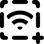 Wifi Missing Plus Round 1035 SVG Icon